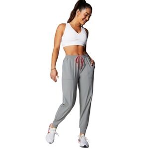 Fabletics Pants Women 2X Gray The One Joggers Elastic Waist Athleisure‎ Pockets